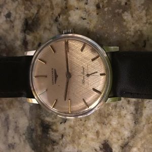Longines Silver Arrow Vintage Swiss Watch – Rare Model – Working Condition